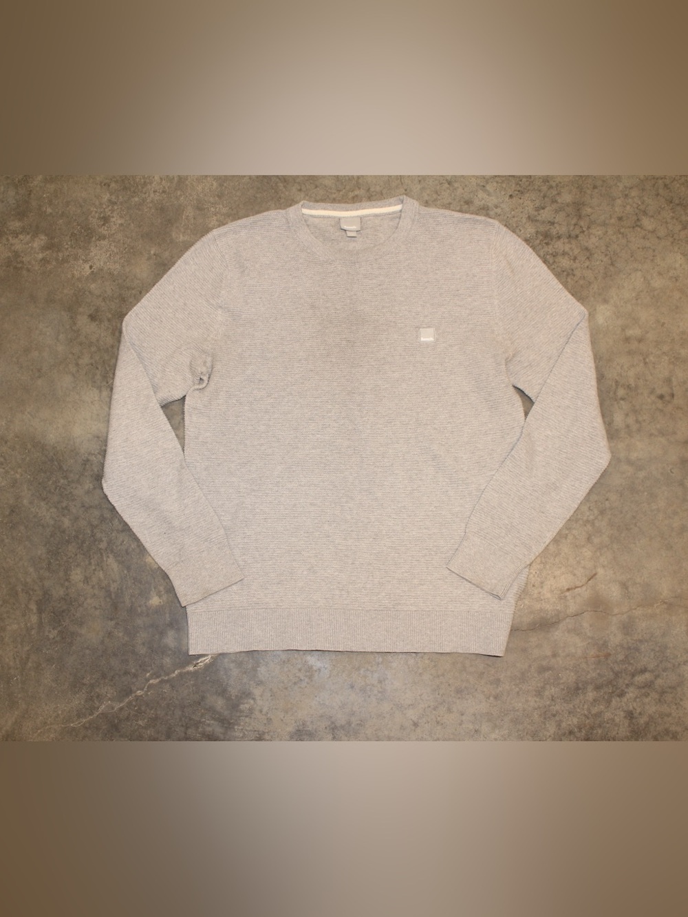 Bench Men's Crewneck Sweater - Light Gray